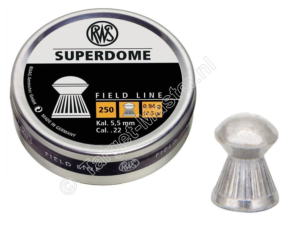 RWS Superdome 5.50mm Airgun Pellets tin of 500